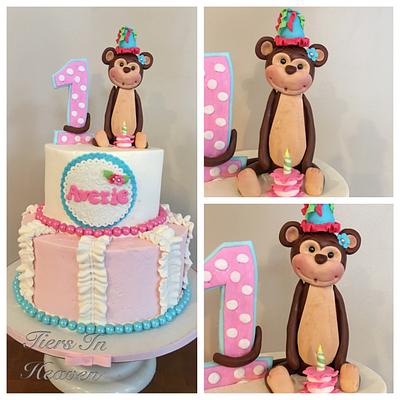 Monkey birthday cake - Cake by Edible Sugar Art