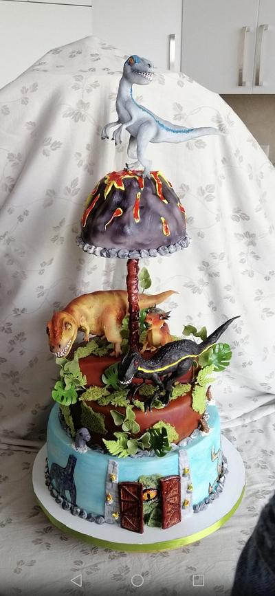 Jurassic park - Cake by Marianna Jozefikova