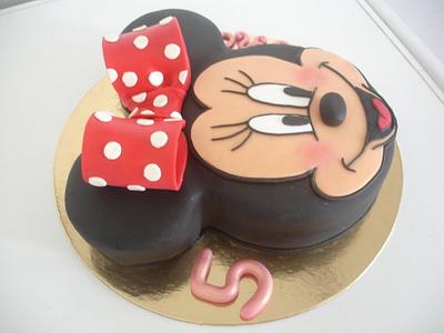 Minnie 2 - Cake by Vera Santos