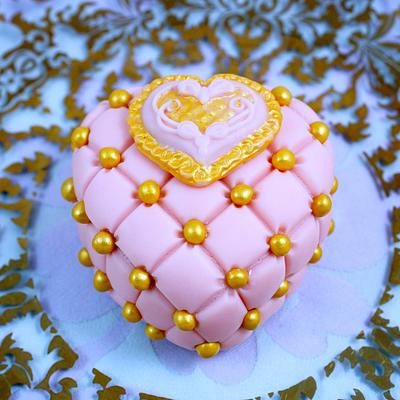 Valentine Bling Brownies - Cake by thesugarmice