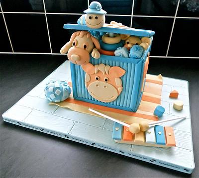 Toy box cake - Cake by Vanessa 