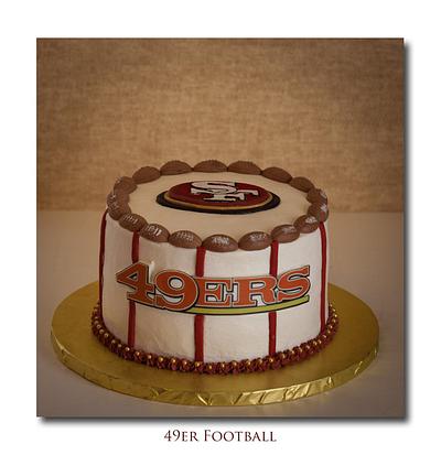 49er Fan - Cake by Jan Dunlevy 