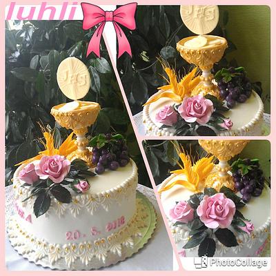 First communion - Cake by luhli