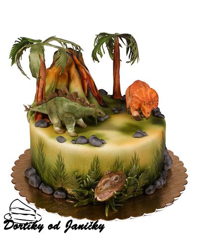 Dino cake - Cake by dortikyodjanicky