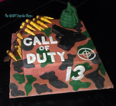Call of Duty - Cake by Amelia Rose Cake Studio