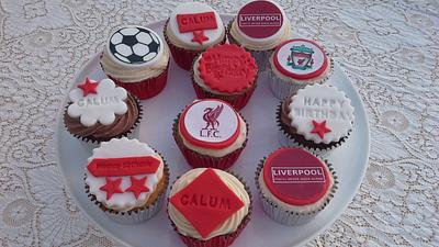 Liverpool FC cupcakes - Cake by penrhynbakes
