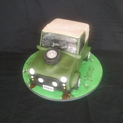 Landrover - Cake by Essentially Cakes