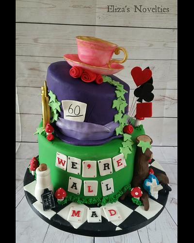 Mad Hatters Tea Party - Cake by Eliza's Novelties