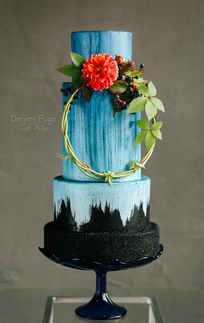 Blue glow wedding cake - Cake by Dmytrii Puga