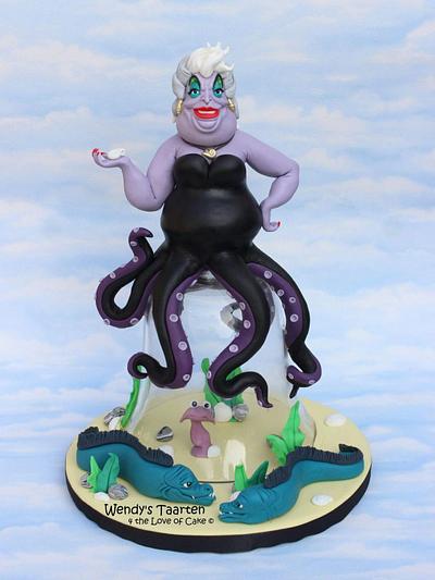 Ursula the sea witch - Cake by Wendy Schlagwein