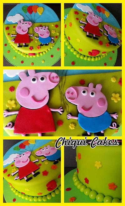 Peppa Pig - Cake by ChiquiCakes