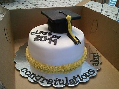 Graduation Cake - Cake by Tammy 