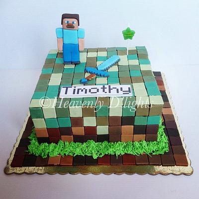 Minecraft cake - Cake by novita