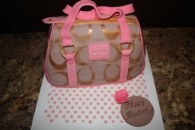 Coach Bag - Cake by mysweetdessert