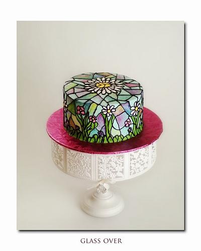 Window on Spring - Cake by Jan Dunlevy 