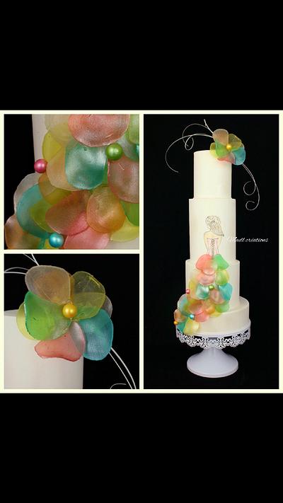 Dresse chips cake - Cake by Cindy Sauvage 