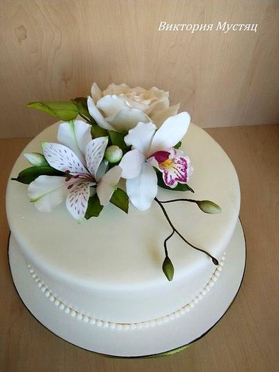 Flowers - Cake by Victoria
