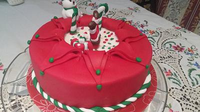 Where is santa - Cake by Shery badawy