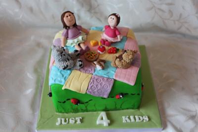 Just 4 Kids Teddy's Bear picnic  - Cake by There's Nothing Quite Like Cake