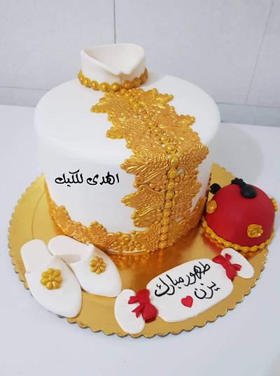 كعكة ختان - Cake by Alhudacake 