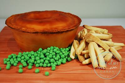 Pie and Chips Please - Cake by Kristy How