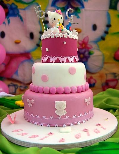 Hello Kitty Cake - Cake by SilCakesetc