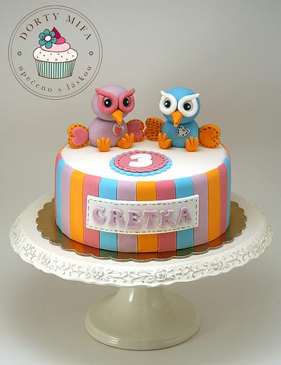 Owl Cake - Cake by Michaela Fajmanova