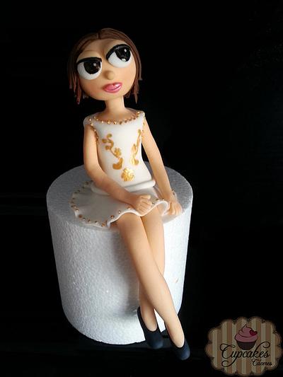 Girl topper - Cake by Lari85