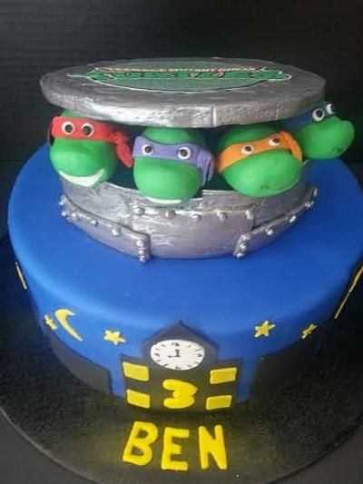 Teenage Mutant Ninja Turtles - Cake by Melanie
