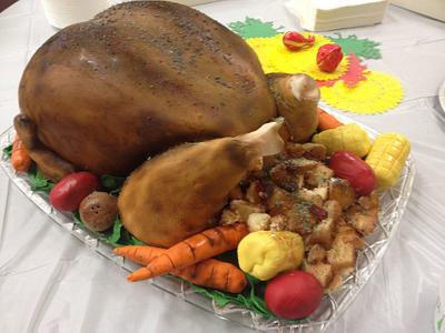 Gobble gobble - Cake by Tracie