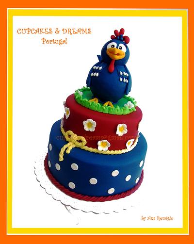  LOTTIE DOTTIE CHICKEN - GALINHA PINTADINHA - Cake by Ana Remígio - CUPCAKES & DREAMS Portugal