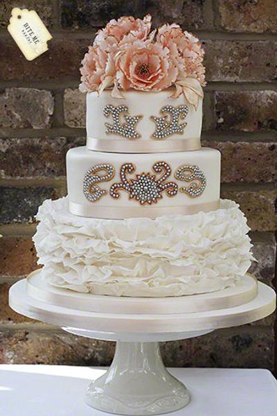 Indian Fusion Wedding Dress Cake - Cake by Samantha Pilling