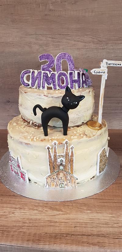 Cat cake - Cake by Alice