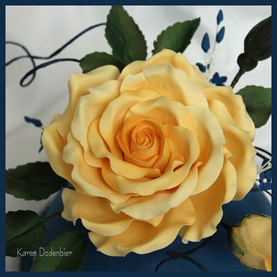 Another Big Rose! - Cake by Karen Dodenbier