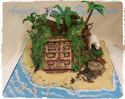 Lost tv series Island cake - Cake by Angelic Cakes By Sarah