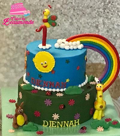 Baby TV Cake - Cake by Cakes by Beaumonde