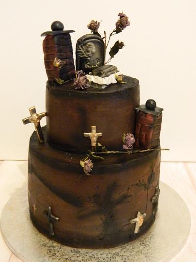 grave - Cake by timi cakes