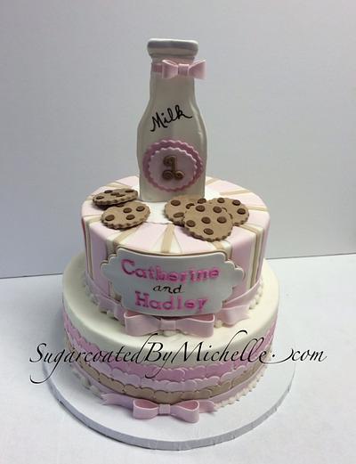 Milk and Cookies - Cake by Michelle 