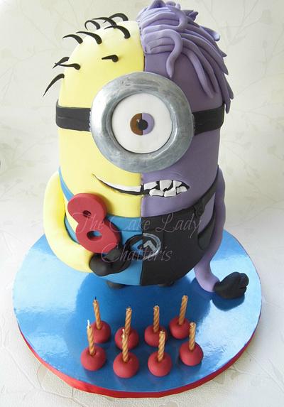 Standing Minion - Cake by TheCakeLady