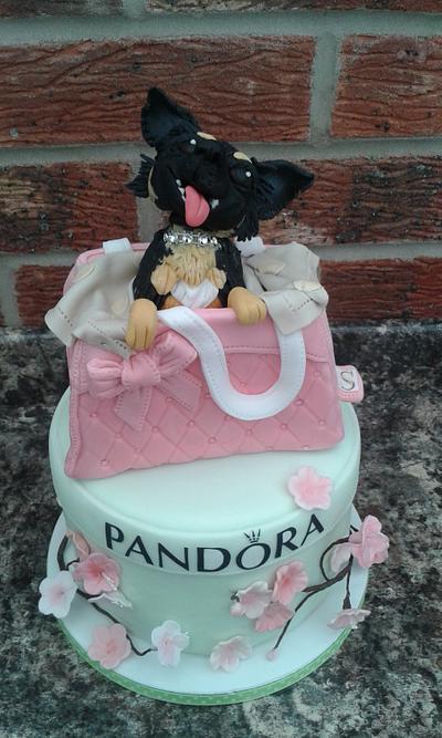 Pampered Pooch Pandora cake - Cake by Karen's Kakery