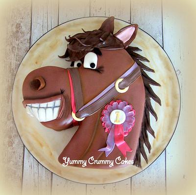Cheesy horse - Cake by Yummy Crummy Cakes