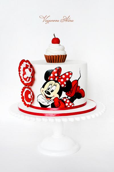 Minnie Mouse cake - Cake by Alina Vaganova
