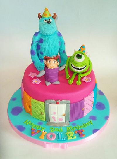 Monsters Inc. - Cake by stacemandu