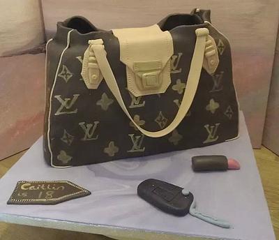 Louis Vuitton Handbag - Cake by Yums Cakes