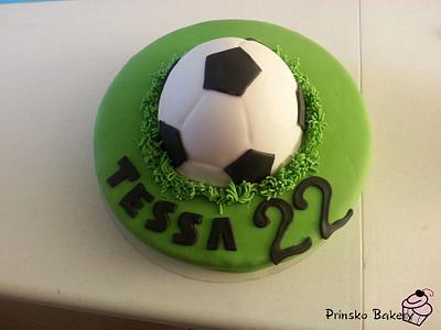 Soccer cake - Cake by xxsharony