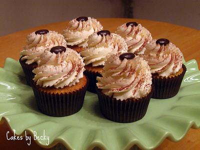 Tiramisu Cupcakes - Cake by Becky Pendergraft