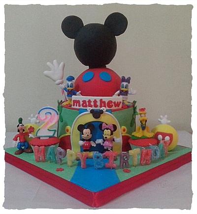 mickey mouse clubhouse - Cake by Astried