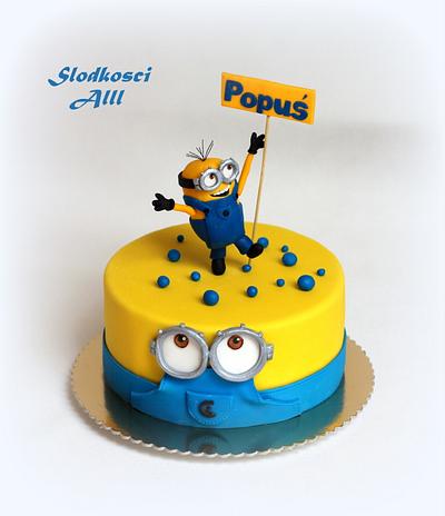Minion birthday cake - Cake by Alll 