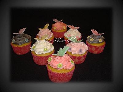 Butterfly Cupcakes - Cake by Slice of Sweet Art