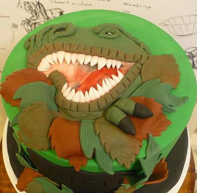 T-Rex  - Cake by Dulce Victoria